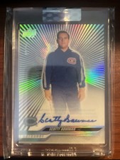 Scotty Bowman 2023-24 Upper Deck Clear Cut Auto Outburst 09/25 #CCSB