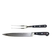 WÜSTHOF Classic 2-Piece Hollow Edge Carving Set
