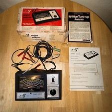 1970s Sears Engine Analyzer 12 Volt Model 28 2161 Original Box Manual 161.2161