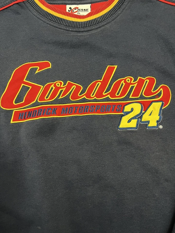 Sudadera De Colección Jeff Gordon Para Hombres XL NASCAR Racing DuPont 24 Chase Años 2000 Foto 4 de 4