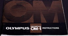 Original Olympus OM-1 User Manual 1974 Edition - Excellent