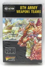 Bolt Action 402211013 8th Army Weapons Teams British WW2 Infantry Miniatures