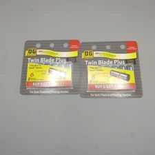 DG Body Twin Blade Refill Cartridges Pivoting Head 6 qty Fits Atra Lot/2