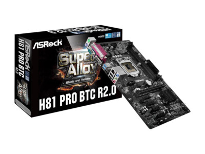 ASRock H81 PRO BTC R2.0 LGA 1150 H81 HDMI SATA 6Gb/s USB 3.0 Intel Motherboard