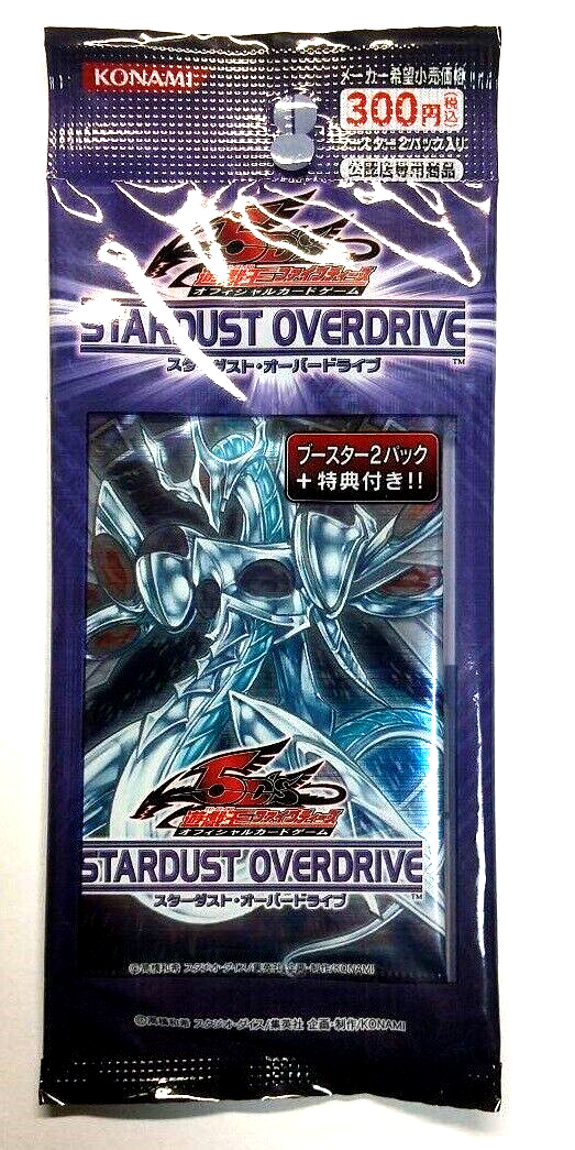 Yugioh 5D's Stardust Overdrive Japanese NEW Konami Unopened Yugioh 5D's Stardust Overdrive Japanese NEW Konami Unopened