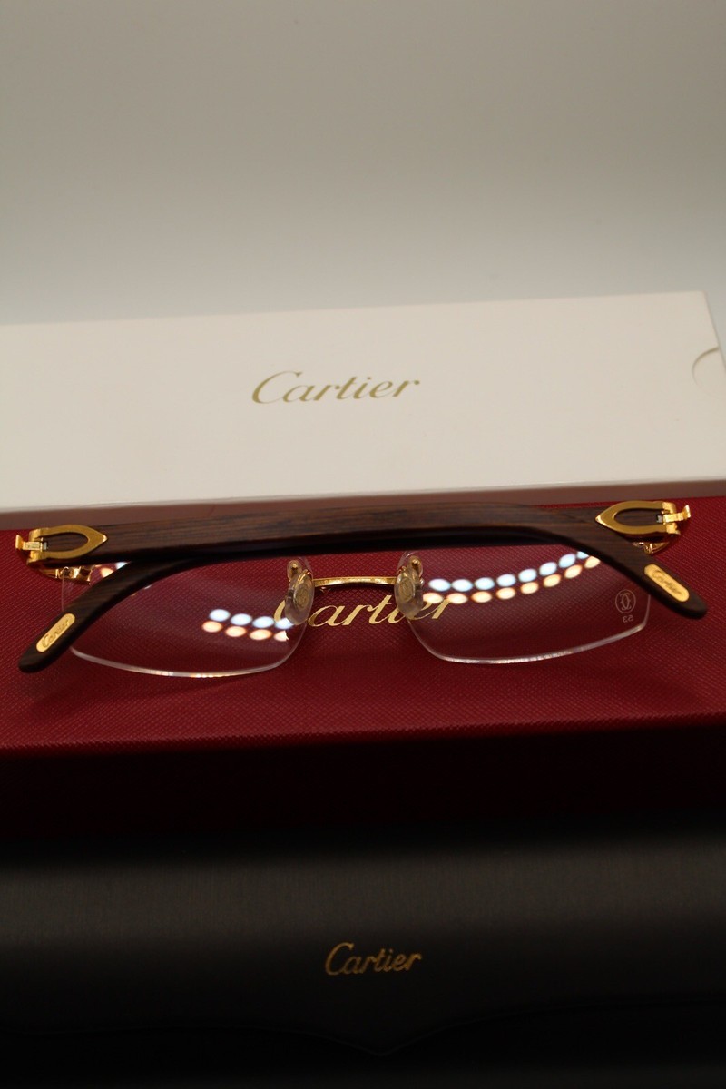 men's authentic cartier glasses