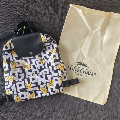longchamp pikachu backpack