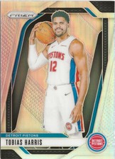 2024-25 Panini Prizm Tobias Harris #178 Silver Prizm SP Detroit Pistons