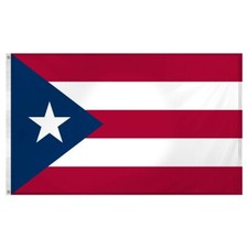 Puerto Rico Dark Blue Flag 3x5 Super-Polyester.