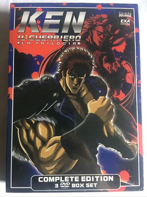 KEN IL GUERRIERO 3 DVD BOXSET Sigillato La Trilogia COMPLETE EDITION
