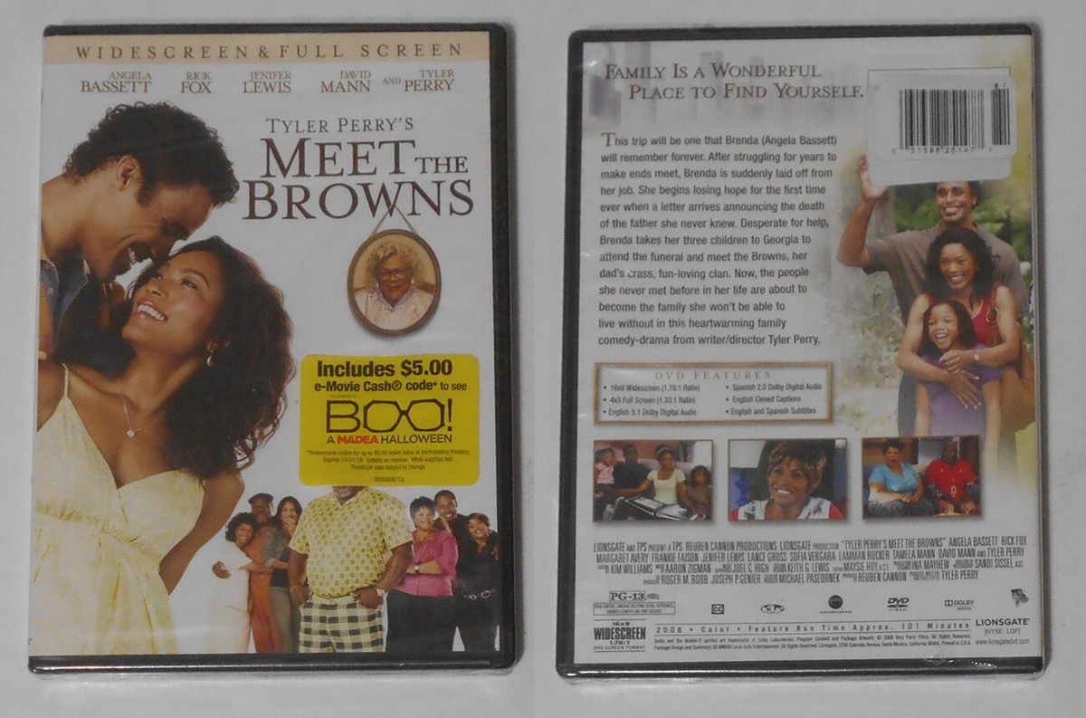 Meet the Browns movie Tyler Perry, Angela Bassett, Rick Fox