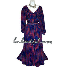 MONSOON POLKA DOTS PRINT WEDDING OCCASION PARTY DRESS SIZE 22 new with tags