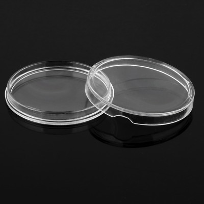 10 DIRECT FIT 40.6MM AIRTIGHT CAPSULE HOLDERS - AMERICAN SILVER EAGLE 1 OZ COINS