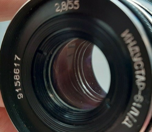 Soviet Lens 55 mm f2.8 INDUSTAR - 61 l\d rangefinder mount m39 Leica Zorki FED - Picture 12 of 12