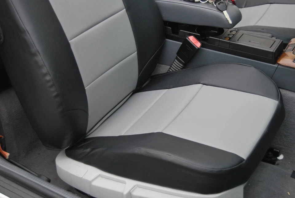 FUNDAS ASIENTO DELANTERO IGGEE S. CUERO AJUSTE PERSONALIZADO BMW E36 318 325 328 1992 - 1999 Foto 2 de 4