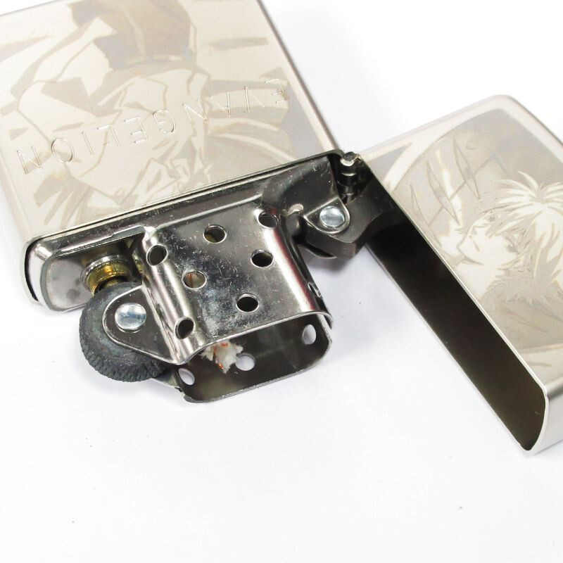 Zippo Evangelion Eva Kaworu Nagisa 貞本義行 Silver Pearl Plating