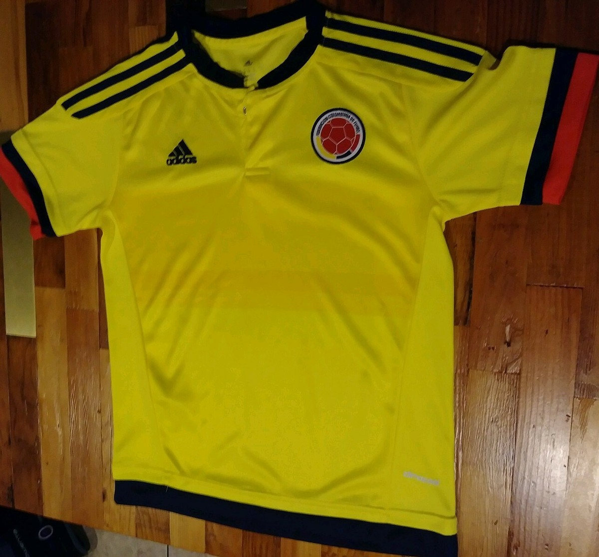 Adidas Climalite Youth Size L Federacion Colombiana De Futbol