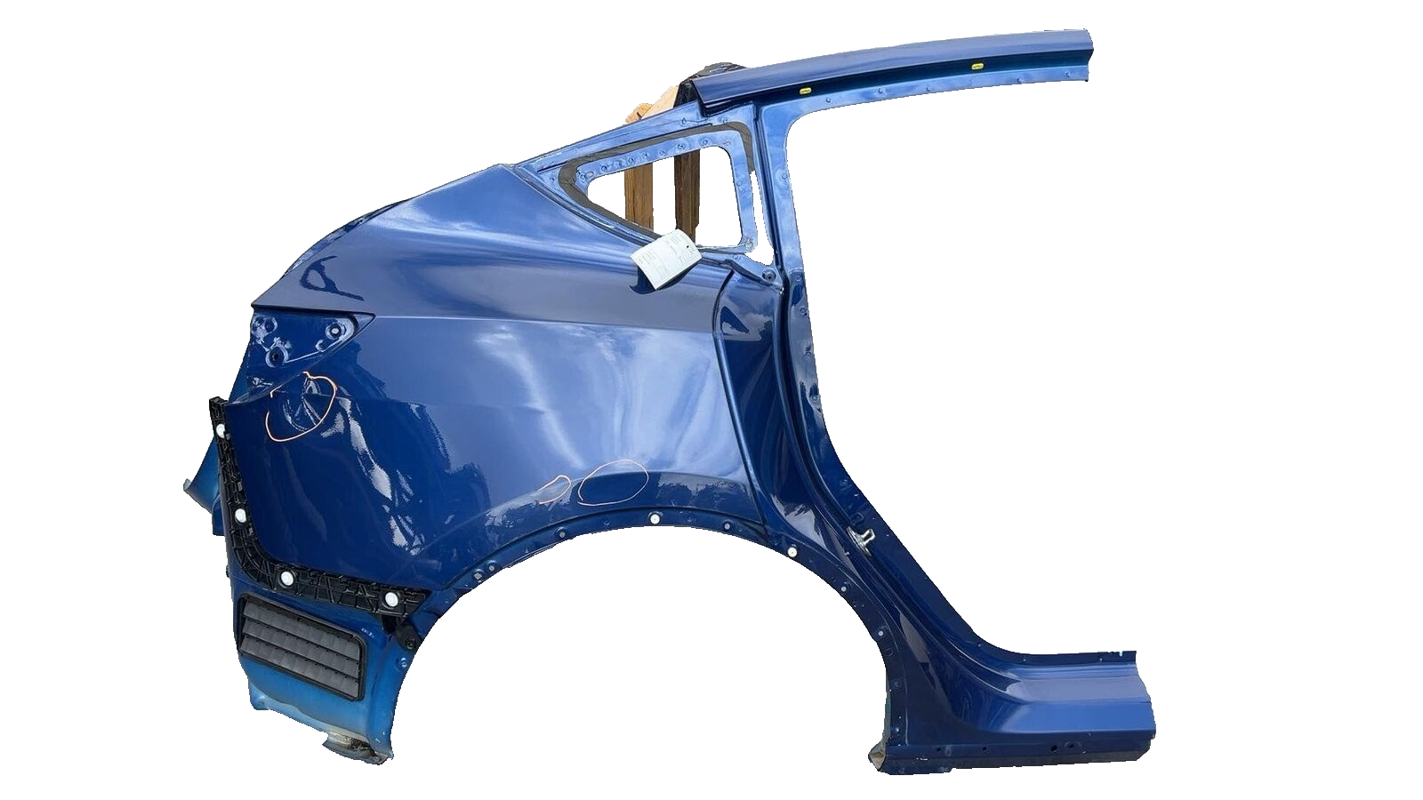⭕ 20-23 Tesla Model Y Rear Right Passenger Quarter Panel Structural Cutout Blue