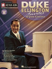 Duke Ellington Favorites Jazz Play Along Book and CD NEW 000843112