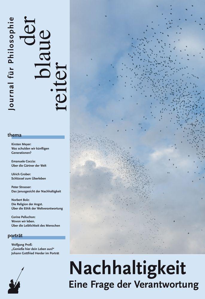 Thumbnail - Der Blaue Reiter. Journal Für Philosophie / Nachhaltigkeit Coccia (u.