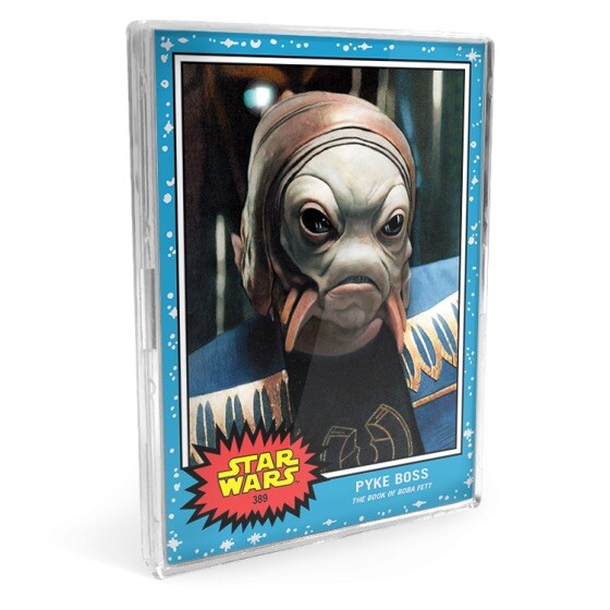 Topps STAR WARS Living Set 389 PYKE BOSS 390 QUEEN APAILANA 2CD