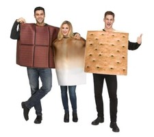 S'mores - 3-in-1 - Summer Fun - Camping - Group Costume - One Size