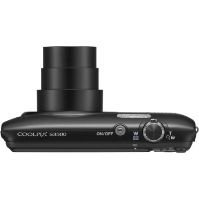 Nikon COOLPIX S3500 Digital Camera 20.1MP f/3.4 4× Digital Zoom 85