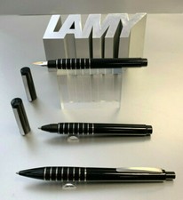 Lamy Accent Brilliant LD Lack schwarz Füllhalter Tintenroller Kugelschreiber 