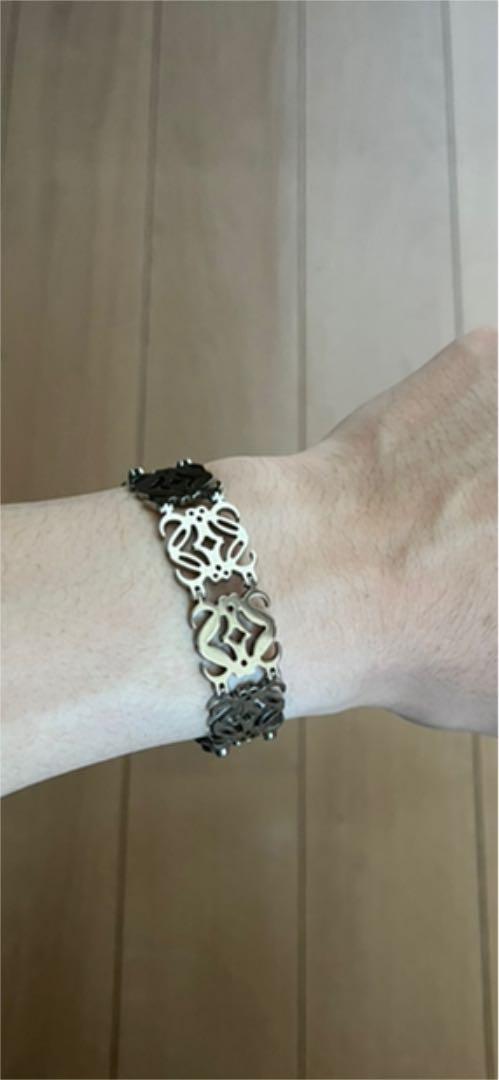 VIP【送料関税込】LOEWE ANAGRAM SILVER BRACELET Loewe Bracelet Silver Anagram Unisex | eBay