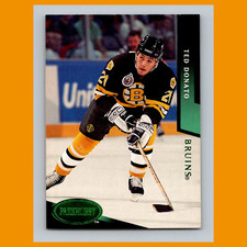 Ted Donato #283 1993 Parkhurst Emerald Ice Boston Bruins Hockey Card NHL NM
