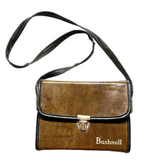 VTG Bushnell 6X7.5X3 Brown Leather Binoculars Case Strap NO BINOCULARS READ