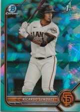 2022 Bowman Chrome Teal Atomic Ricardo Genoves 55/55 #BCP-60