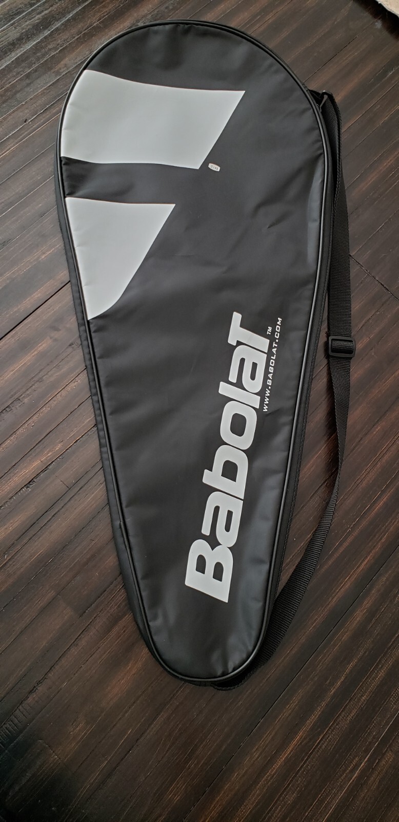 Babolat Tennis Racquet Racket Black White Carrying Case Racket Bag eBay