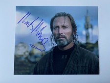 MADS MIKKELSEN In Person Signed Autograph 20x25cm Star Wars
