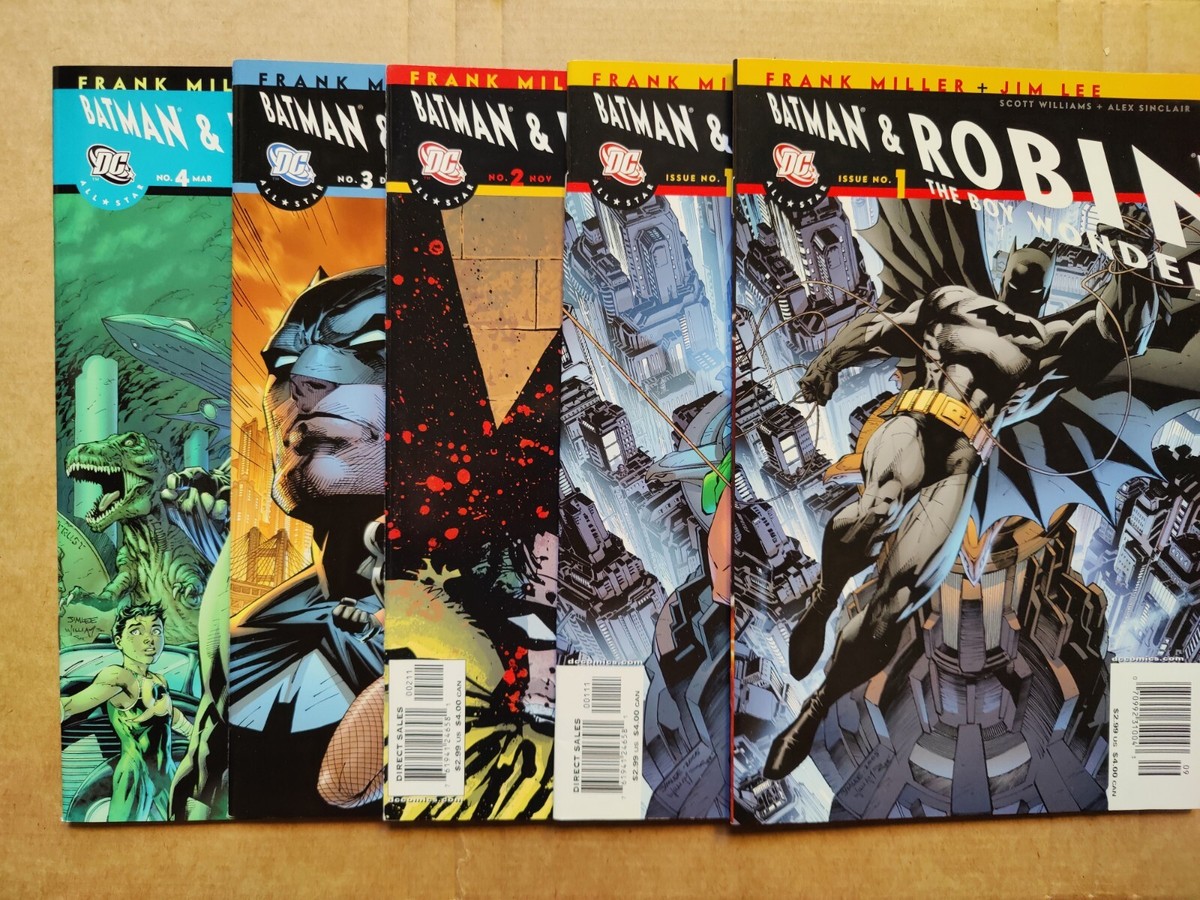 All-Star Batman Robin Boy Wonder #1 VF To VF/NM Jim Lee