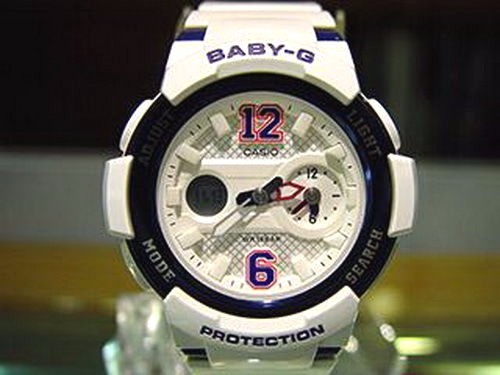 Casio Baby-G Elegantly Color Aluminum Bezel Ladies Watch BGA-210