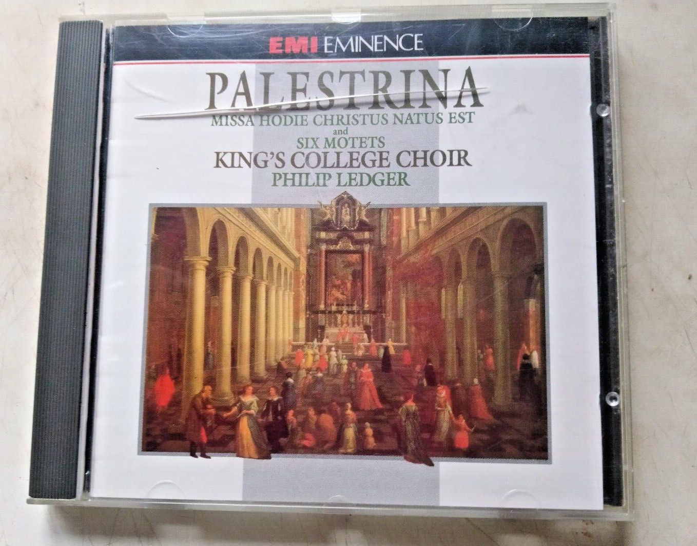 Palestrina : Missa Hodie Christus Natus est & Six Motets Kings Coll Choir Ledger