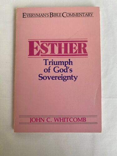 Esther Triumph of God's Sovereignty by John C. Whitcomb 1979 Paperback - Picture 1 of 5