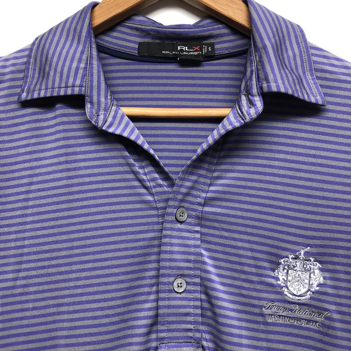Trump National Washington Ralph Lauren RLX Golf Polo Shirt Men's