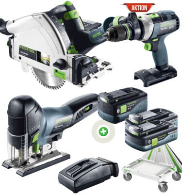 Festool Akku-Combo-Set TPC 18/PSC 420/TSC 55 | 100130