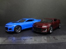 Auto World 2022 Chevy Camaro ZL1 wild cherry rapid blue - Loose 1:64