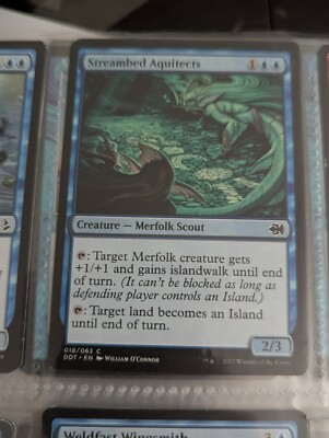 Streambed Aquitects x1  -  Duel Decks Merfolk vs. Goblins - MTG - Near Mint (E)