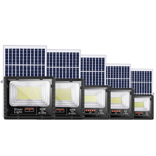 Waterproof 25W-300W Solar LED Floodlight With Display Remote Control Street Lamp - Picture 4 of 14