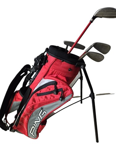 PING Karsten スタンドバッグ Ping Karsten Stand Golf Bag Red Made in USA | eBay
