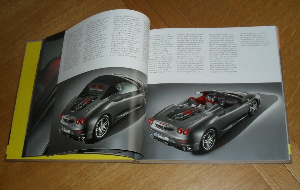 Ferrari 430 Spider Hardback Car Sales Brochure Book 20052008 F430