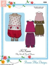 Bonnie Blue Designs - McKenna - Play Sets with Top and Bloomers
