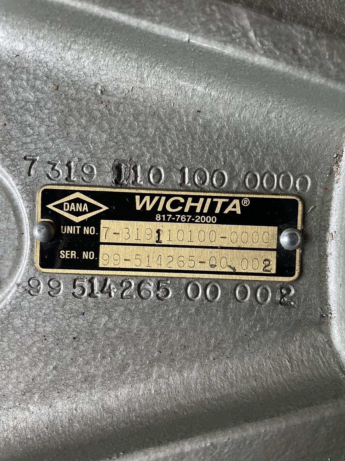 New Wichita Clutch Brake 73191101000 eBay