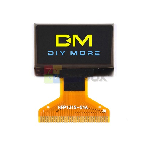 0.96 inch OLED LCD Screen 128x64 SSD1306 Chip Support SPI/IIC interface 30PIN - Picture 21 of 25