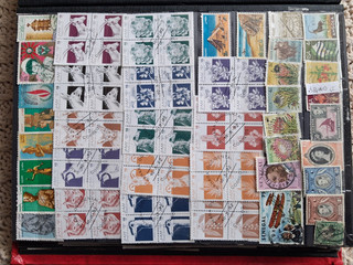 Briefmarken Afrika ca 80st Sammlung Ungestempel8 Gestempelt.