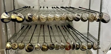 Wholesale Lot of 30 Golf Clubs - Assorted Hybrids, Woods, and Drivers